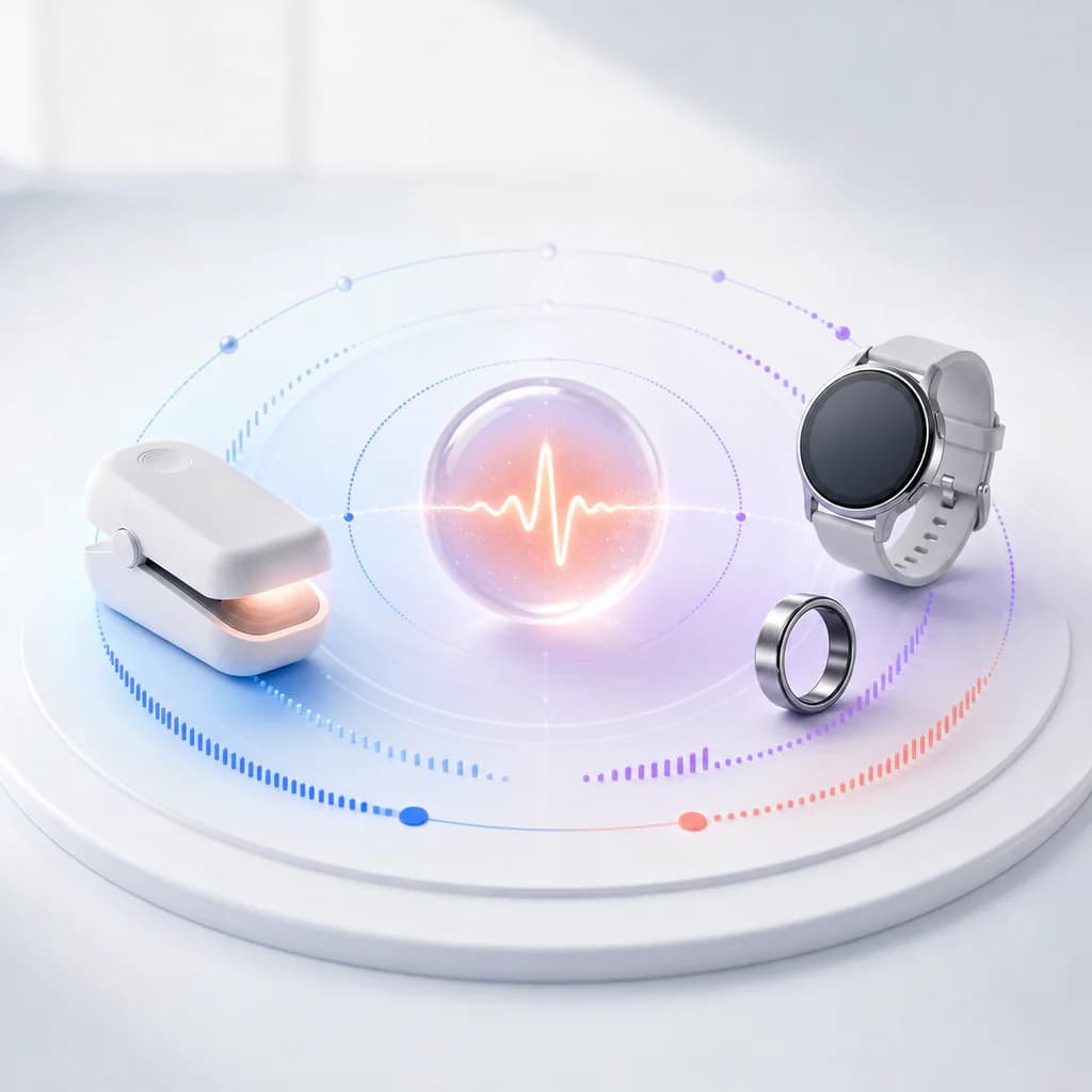 Max Pulse vs chytré hodinky a prsteny: proč se HRV liší a co každé zařízení vlastně měří